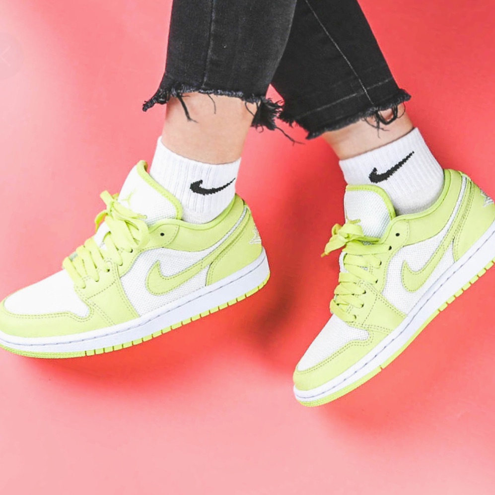 Brand New Air Jordan 1 Low Limelight Dh9619103
